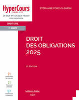 Droit des obligations 2025. 17e éd.