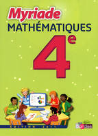 Myriade Mathématiques 4e 2011 Manuel numérique enseignant pack de 3 clés USB adoptant papier