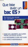 Que faire avec un bac ES ?