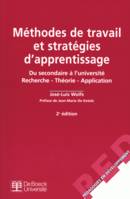 Méthodes de travail et stratégies d'apprentissage, du secondaire à l'université