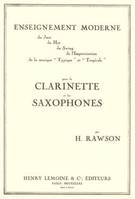 Enseignement moderne du Jazz, Hot, Swing et improvisation, Clarinette ou saxophone
