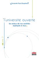 3, L'université ouverte, Les enjeux de nos sociétés expliqués à tous