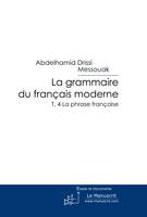 4, La grammaire du français moderne T. 4