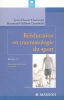 Rééducation en traumatologie du sport, Membre inférieur et rachis