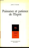 Puissance et patience de l'Esprit