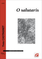 O salutaris, Choeur mixte (satb) a cappella