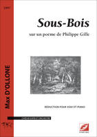 Sous-bois, Choeur (satb) et orchestre