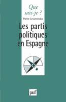 Les partis politiques en Espagne