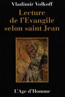 Lecture de l'Évangile selon saint Jean