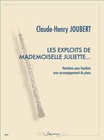 Les exploits de Mademoiselle Juliette, Variations pour hautbois avec accompagnement de piano