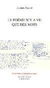 POEME N'Y A VU QUE DES MOTS (LE)