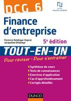6, DCG 6 - Finance d'entreprise - 5e édition - Tout-en-Un, Tout-en-Un