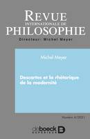 Revue internationale de philosophie, Descartes et la rhétorique de la modernité