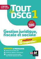 1, Tout le DSCG 1 - Gestion juridique fiscale et sociale - 2e édition - Révision et entraînement, Gestion juridique fiscale et sociale