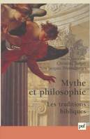 Mythe et philosophie, Les traditions bibliques