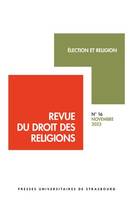 Revue du droit des religions n° 16/2023 - Élection et religion