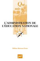 L'administration de l'Éducation nationale