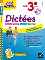 Dictées 3e Spécial brevet, cahier d'entraînement en orthographe