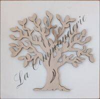 CADRE BOIS ARBRE DE VIE 15/15CMS