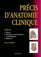 3, Tome III, Précis d'anatomie clinique