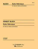 Suite Hebraique For Viola And Orchestra, Study Score No. 71