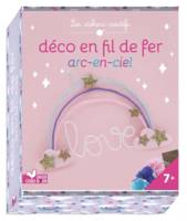 Déco en fil de fer arc-en-ciel - mini coffret avec accessoires