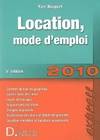 Location, mode d'emploi