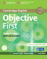 Objective First Fourth Edition Student's Book without Answers with CD-Rom