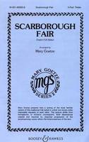 Scarborough Fair, English Folk Ballad. 3-part treble choir (SSA) a cappella. Partition de chœur.