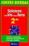 Sciences de la vie et de la terre Seconde