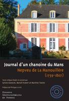Journal d’un chanoine du Mans, Nepveu de La Manouillère (1759-1807)