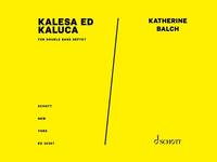 Kalesa Ed Kaluca, for double bass septet. double bass septet. Partition et parties.