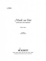 Musik zur Feier, Festliche Musik zu allen Gelegenheiten. Possible ensemble variations.