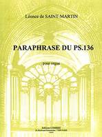 Paraphrase du Psaume 136 Op.15