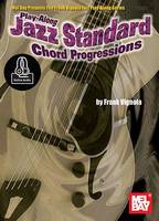 Play-Along Jazz Standard Chord Progressions Book, With Online Audio