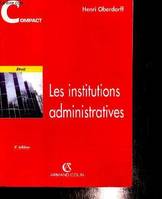 Les institutions administratives