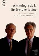 Anthologie de la litterature latine