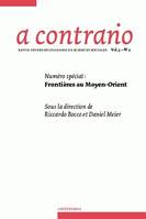 A contrario, vol. III/N°2, Frontières au Moyen-Orient