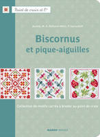 Biscornus et pique-aiguilles, Motifs carrés à broder au point de croix