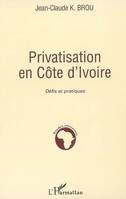 Privatisation en Côte d'Ivoire, Défis et pratiques