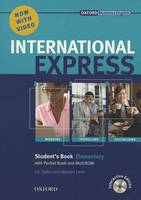 International express interactive edition elementary: student's pack (student's book, pocket book, m, Elève+DVD-Rom