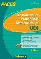 Biostatistiques Probabilités Mathématiques-UE 4 PACES, Manuel, cours + QCM corrigés