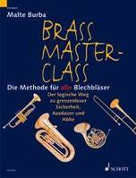 Brass Master Class, Die Methode für alle Blechbläser. Der logische Weg zu grenzenloser Sicherheit, Ausdauer und Höhe. brass instruments.