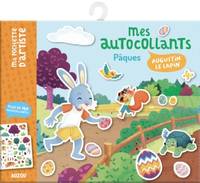 Mes autocollants Pâques Augustin le lapin