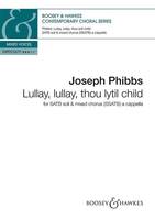 Lullay, lullay, thou lytil child, SATB soloists and mixed choir (SSATB) a cappella. Partition de chœur.