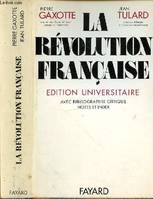 la revolution francaise edition universitaire