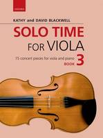 Solo Time for Viola Book 3