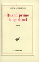 Quand prime le spirituel