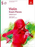 Violin Exam Pieces 2016-2019, ABRSM Grade 5, Selected from the 2016-2019 syllabus