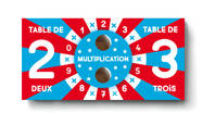 Tables de multiplication en cinéma de poche : 2,3,